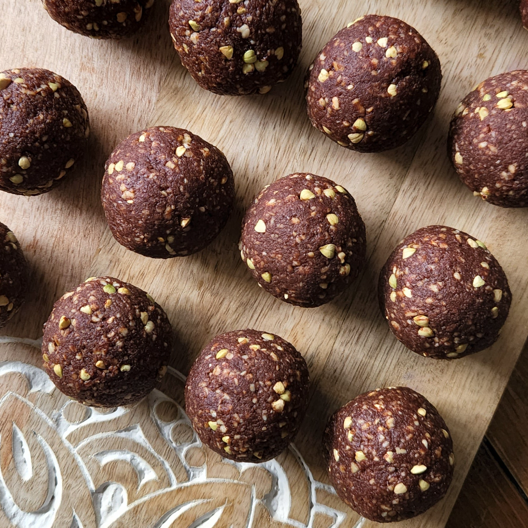 Chocolate Crackle Bliss Balls