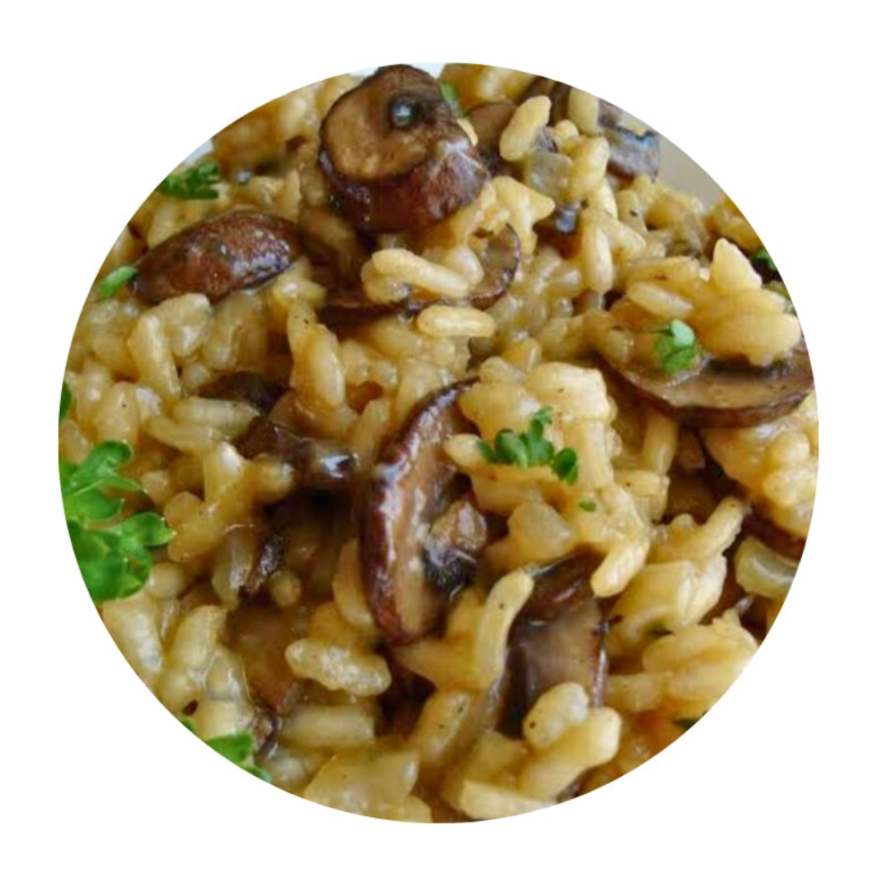 Mushroom risotto